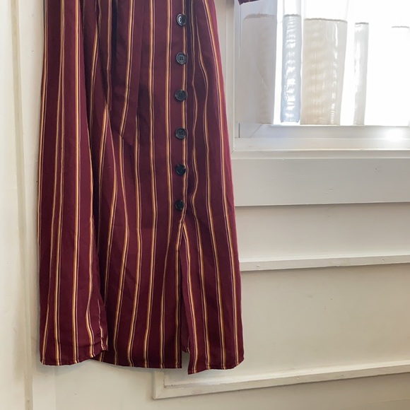 Sweet Claire Striped Button Down Dress Size S - Picture 7 of 9